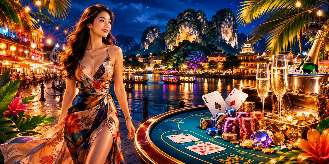 Permainan baccarat meja langsung di Ipoh dengan dealer profesional pada platform 500f